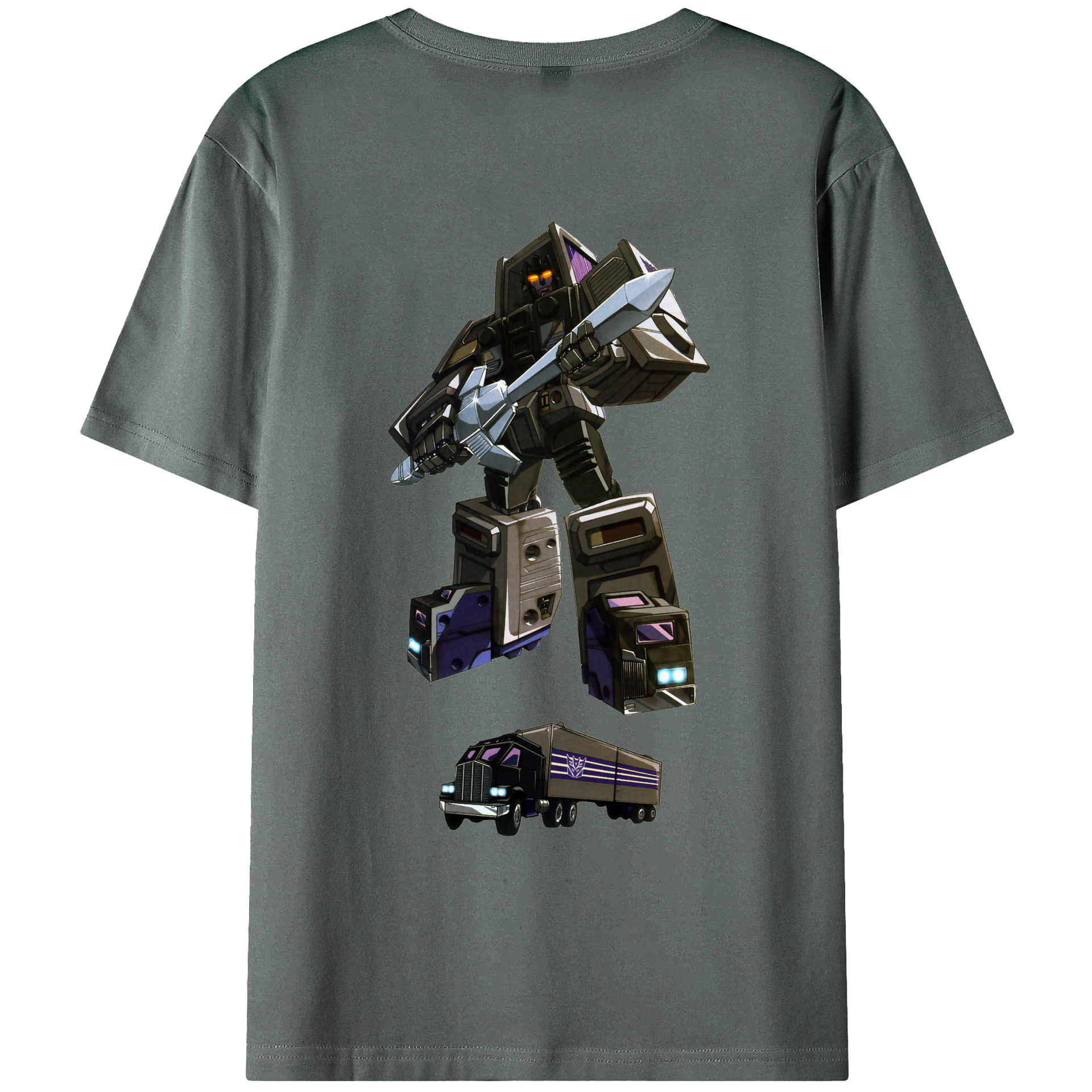 （画像用）  綿100％ メンズ半袖Tシャツ（バックプリント） 通気性